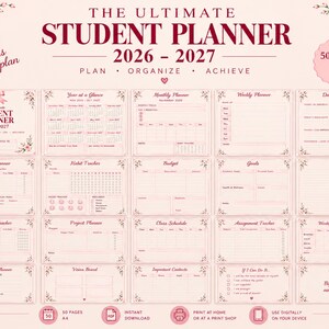 The Ultimate Student Planner 2026–2027