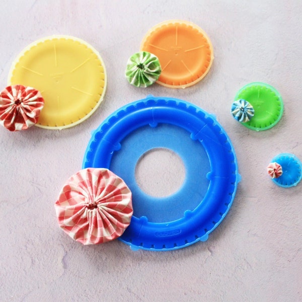 Quick Yo-Yo Makers by Clover Japan - easy craft tool - Various Sizes