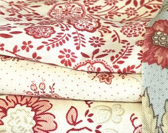 La Grande Soiree by French General - fabric bundle - 3 pieces, 3 yards total