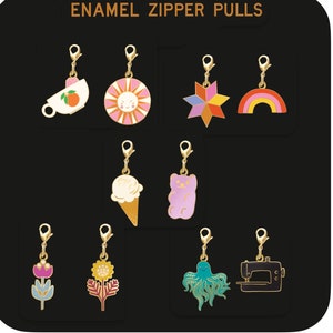 Ruby Star 2023 Zipper Pulls by Kimberly Kight, Sarah Watts, Alexia Marcelle Abegg, Melody Miller, Rashida Coleman - select an option