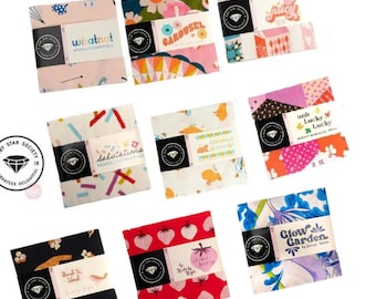 Ruby Star Society Charm Packs - Precuts - Charm Pack, 42 Pieces
