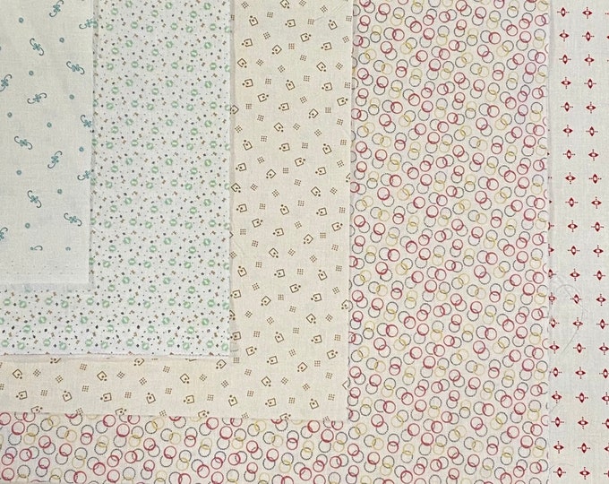 Low Volume White Prairie Meadow Background by Lori Holt of Bee in my Bonnet for Riley Blake Designs - fabric bundle, 5 pieces