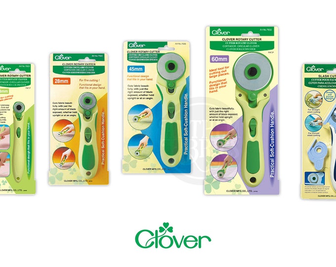 Rotary Cutter by Clover Japan, Assorted Sizes