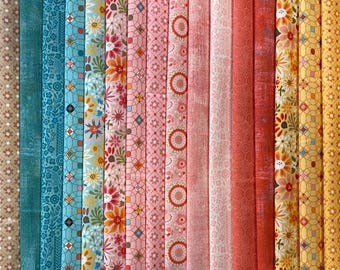 Moda Sunday Brunch fabric bundle by Basic Grey Studio, 23 pieces