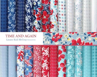 Time and Again by Linzee Kull McCray - Moda Fabrics - 24 pieces, select a bundle
