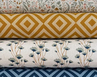 Moda COTTON LINEN Fabric - Rainier Mochi Linen and Cotton blend, by the yard
