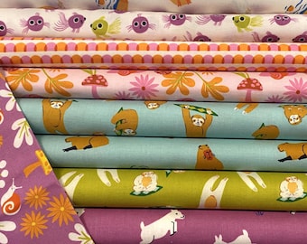 Animal Animal by Ruby Star Society for Moda Fabrics, 10 fat quarters