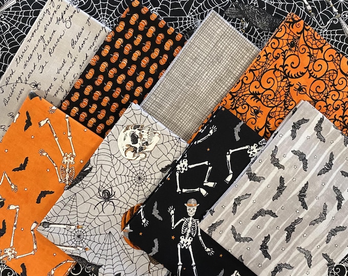 Ghostly Greetings by Deb Strain for Moda Fabrics - 10 fat quarters