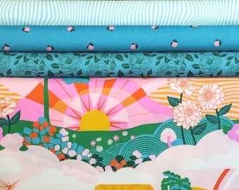 Rise and Shine by Melody Miller - Ruby Star Society / Moda Fabrics - 5 pieces