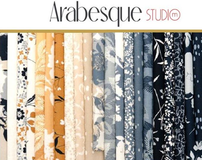 Arabesque by Studio M for Moda Fabrics, 21 pieces