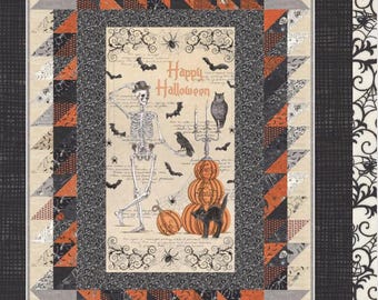 Ghostly Greetings Halloween Fall fabric KIT, designed by Deb Strain for Moda Fabrics