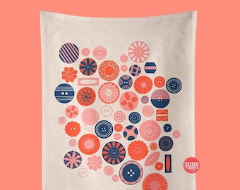 Ruby Star Society Tea Towels, Reusable 100% Cotton Cloth Fabric choose a design