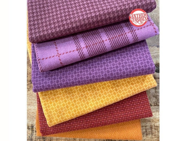 FLANNEL Autumn Gathering - by Primitive Gatherings for MODA Fall fabric