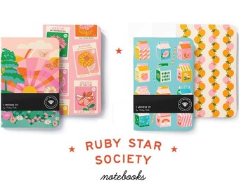 Ruby Star Society Melody Miller Notebook set - Juicy OR Hello Sunshine
