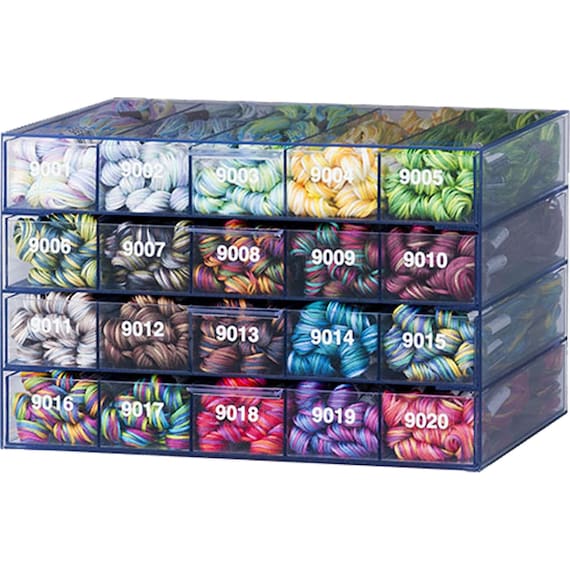 COSMO VARIEGATED Seasons 9000 Series - floss thread hand embroidery 100% cotton - 6 strands - 8.75 yards per skein, available in 20 colors