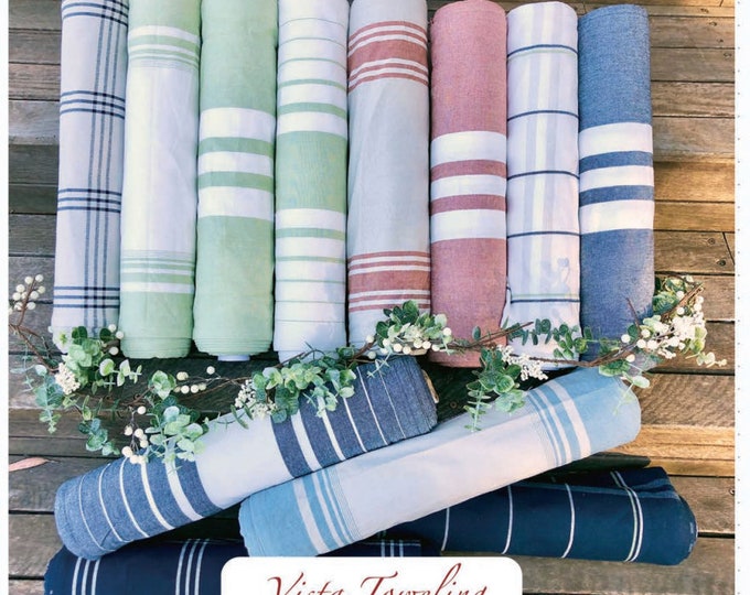 Jenelle Kent VISTA Toweling Fabric by the yard - 18” Wide Farmhouse Urban Modern chic