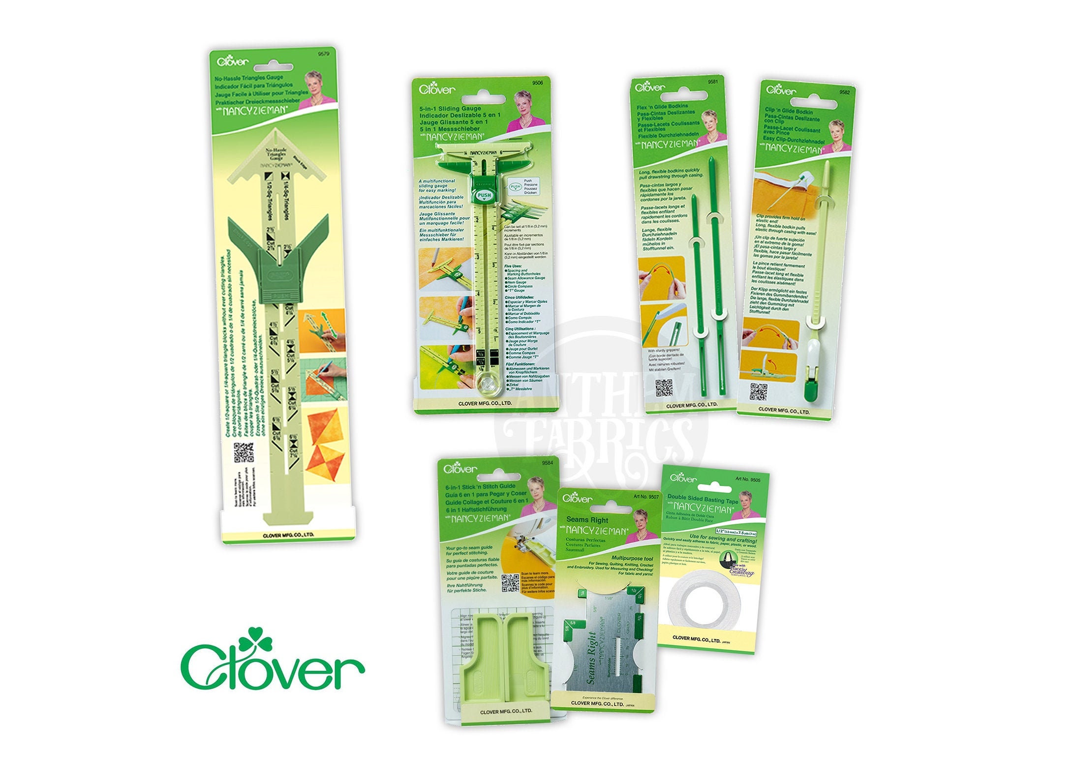 Clover Double Sided Basting Tape with Nancy Zieman