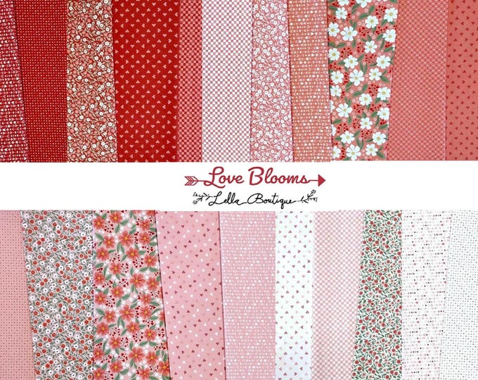 Love Blooms by Lella Boutique for Moda Fabrics - 24 pieces - choose bundle