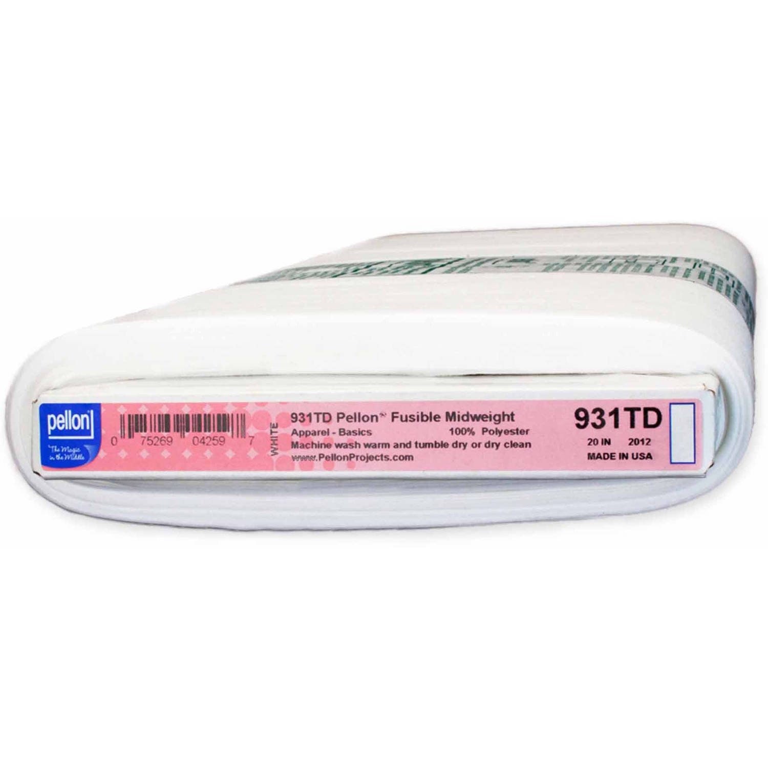 PELLON 911FF Featherweight Fusible Non Woven Interfacing for Light