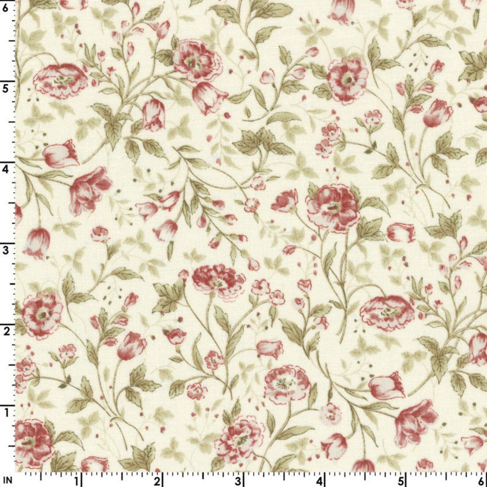Jelly Roll Antique Floral 2 1/2 fabric strips Lecien Etsy