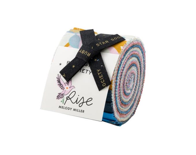 Ruby Star Society Rise by Melody Miller - Junior Jelly Roll 2 1/2" x43" Fabric Quilting Cotton - 20 strips