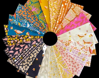 Bird Is the Word by Kimberly Kight of Ruby Star Society for Moda Fabrics - Fabric Bundle 22 pieces