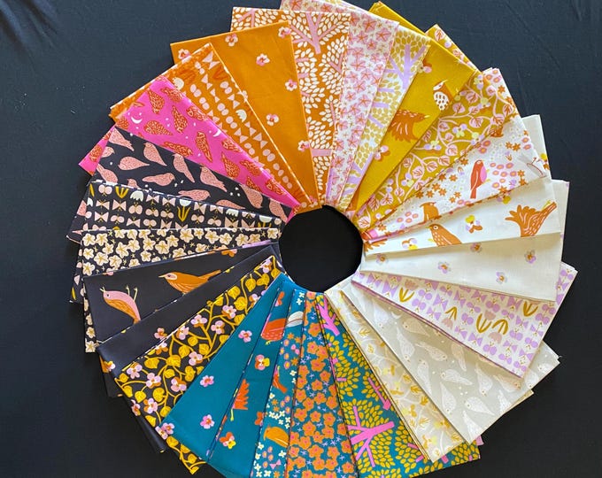 Bird Is the Word by Kimberly Kight of Ruby Star Society for Moda Fabrics - Fabric Bundle 25 pieces