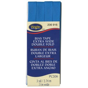 Wrights Bias Tape DF206 DOUBLE FOLD - Extra Wide 1/2 inch , 3 yards image 12