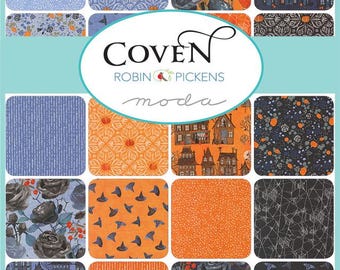 Coven by Robin Pickens for Moda Fabrics - Halloween Fabric Bundle