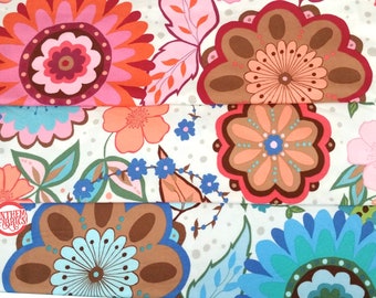 FLANNEL Urban by Valori Wells - Floral Medallions FVW09 - 1 yard choose a color