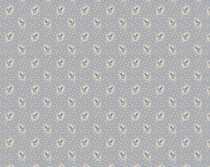 Masako Wakayama Fabric American Country XXI - Stripes Floral COSAP21020-70