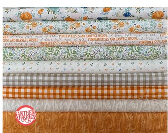 Harvest Wishes by Deb Strain - Natural Off White Fabric Bundle with add-on option