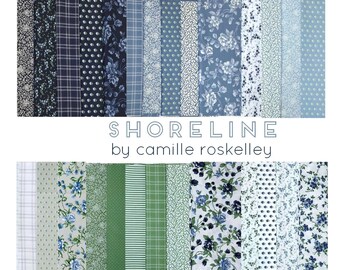 SHORELINE by Camille Roskelley for Moda, Fabric bundle - 27 pieces
