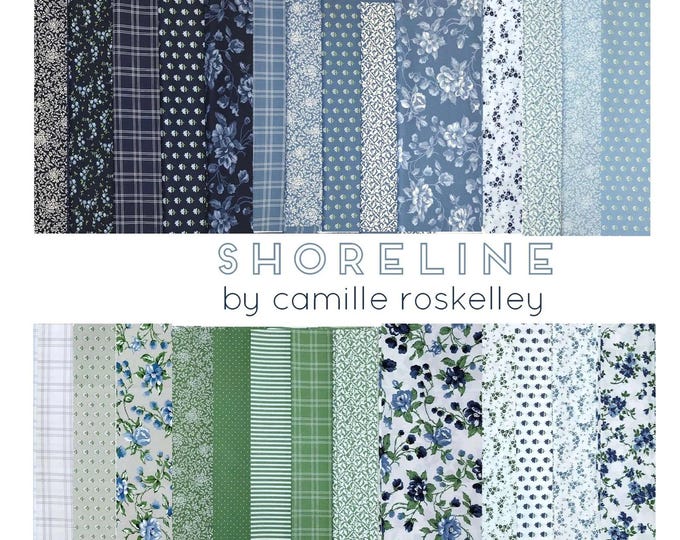 SHORELINE by Camille Roskelley for Moda, Fabric bundle - 27 pieces