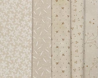 KT Favorites Backgrounds by Kansas Troubles Quilters - Moda Fabrics - fabric bundle, 5 remnant cuts - 2.29 yards total