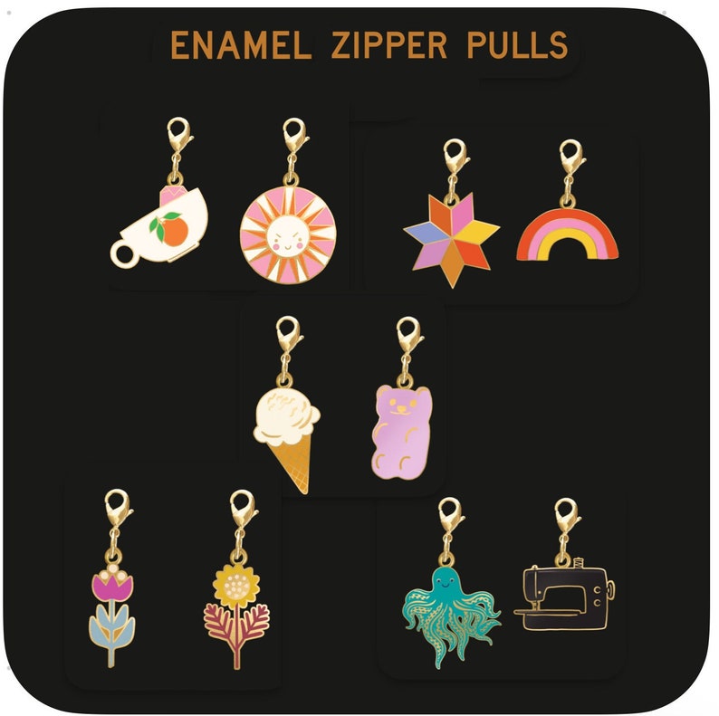 Ruby Star 2023 Zipper Pulls by Kimberly Kight, Sarah Watts, Alexia Marcelle Abegg, Melody Miller, Rashida Coleman select an option ALL 5 2023 RSS ZPull