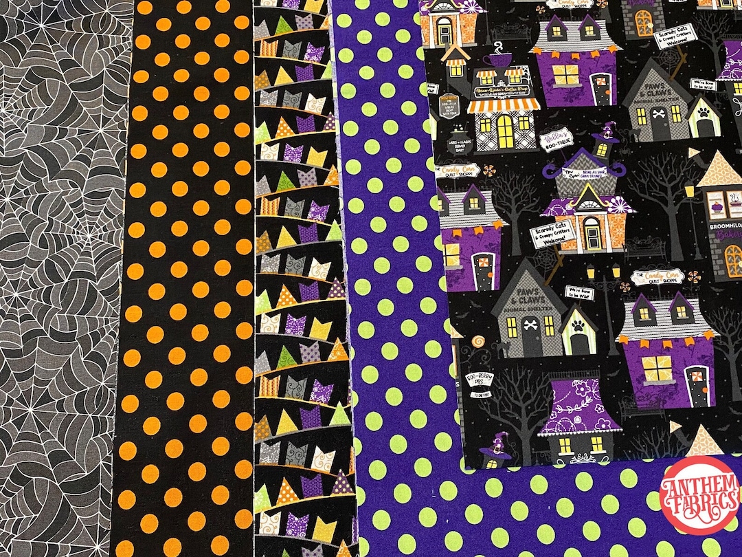 Hometown Halloween by Kimberbell for Maywood Fabrics - Fabric Bundle or ...