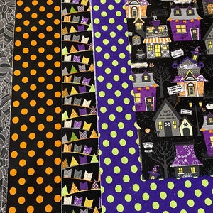 Hometown Halloween by Kimberbell for Maywood Fabrics - fabric bundle or by the yard