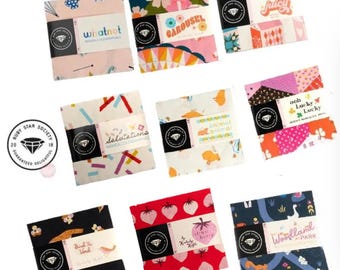 Ruby Star Society Charm Packs - Precuts - Charm Pack, 42 Pieces