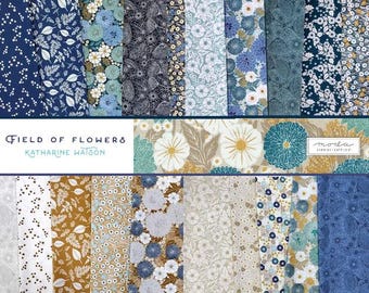 Field of Flowers by Katharine Watson for Moda Fabrics - 20 pieces