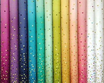 Ombre Confetti by V and Co. fabric bundle - Moda Fabrics - 12 pieces