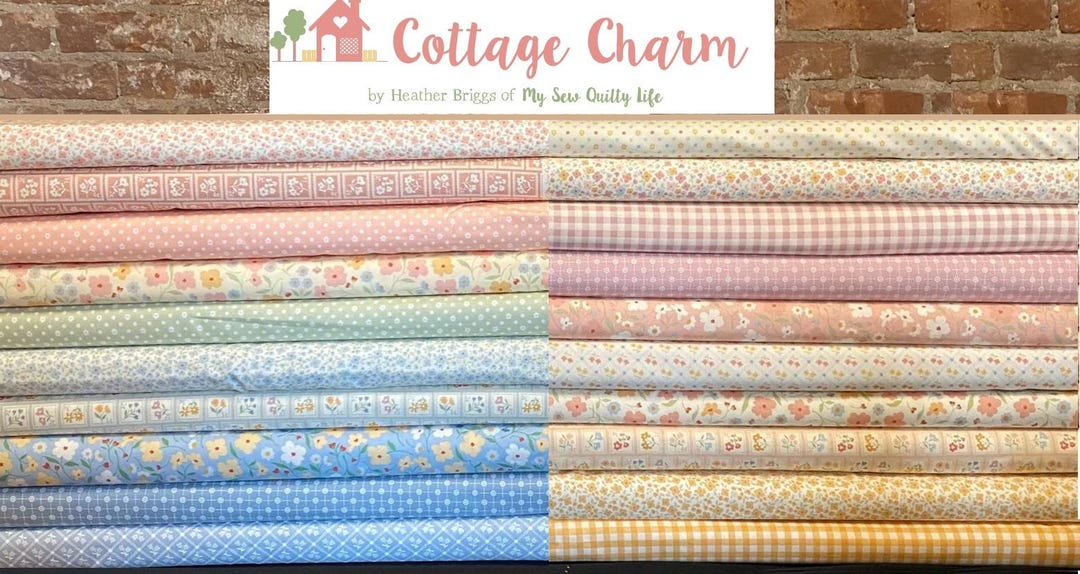 Cottage Charm by Heather Briggs of My Sew Quilty Life for MODA Fabrics ...