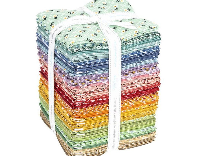 Lori Holt PRAIRIE fabric bundle, 42 fat quarters