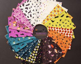 Freaky Familiar by Ruby Star Society - Fabric Bundle - Fat Eighths, Fat Quarters or Half Yards - 24 Cotton Prints