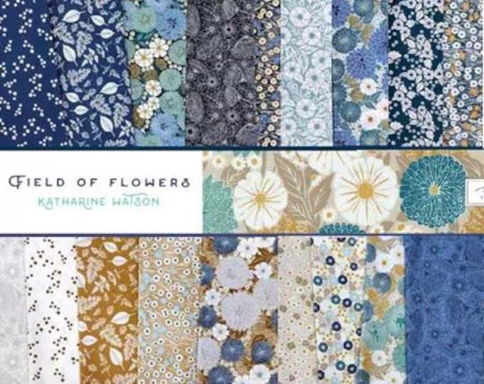 Field of Flowers by Katharine Watson for Moda Fabrics - 18 pieces