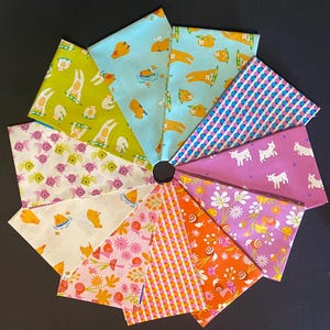 Animal Animal by Ruby Star Society for Moda Fabrics, 11 pieces