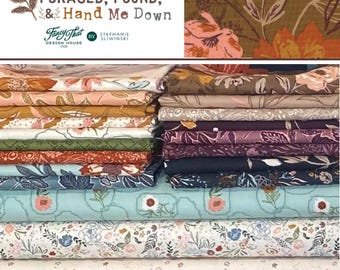 Foraged, Found and Hand Me Down by Fancy That Design House for Moda Fabrics ~ 20 pieces