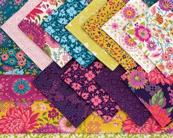 Parlor by Chrystal Manning for MODA Fabrics, 16 fat quarters