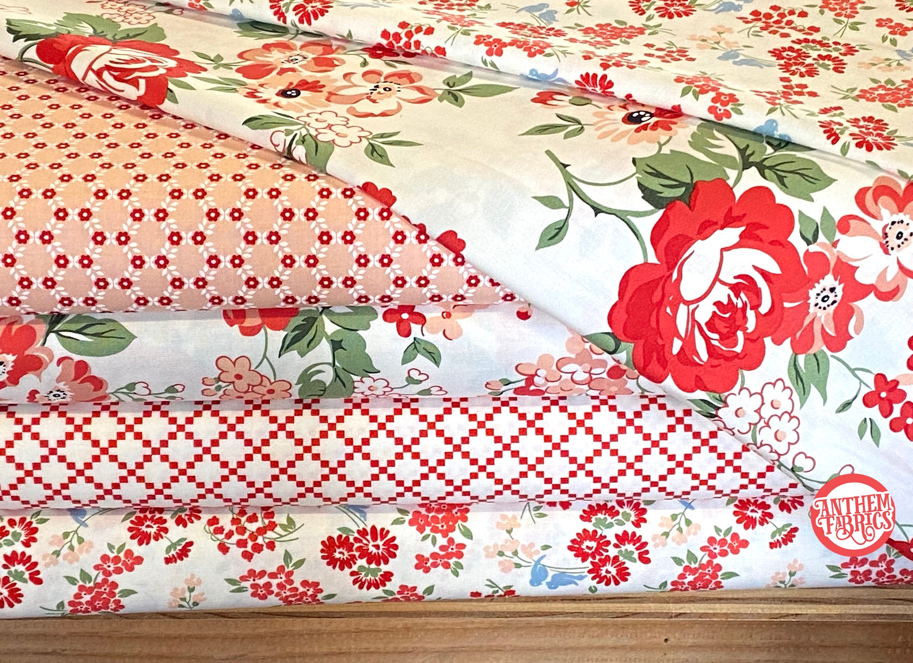 Red Fabric Bundle