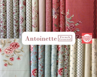 Antoinette by French General Cotton Fabric Bundle, Choose a bundle